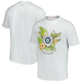 Seattle Mariners Tommy Bahama Island League T-Shirt - White - MLB Online