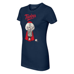 Minnesota Twins Tiny Turnip Women's Gumball Machine T-Shirt - Navy - MLB on Sale