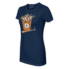 Detroit Tigers Tiny Turnip Women's Hot Bats T-Shirt - Navy - MLB Discount