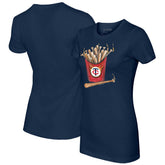 Minnesota Twins Tiny Turnip Women's Hot Bats T-Shirt - Navy - MLB Lifestyle