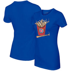 Chicago Cubs Tiny Turnip Women's Hot Bats T-Shirt - Royal - MLB Sale