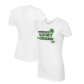 Arizona Diamondbacks Tiny Turnip Women's Lucky Charm T-Shirt - White - MLB Sale