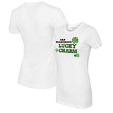 San Francisco Giants Tiny Turnip Women's Lucky Charm T-Shirt - White - MLB Sale
