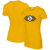 San Diego Padres Tiny Turnip Women's Prism Arrows T-Shirt - Gold - MLB Discount