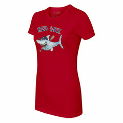 Boston Red Sox Tiny Turnip Women's Shark T-Shirt - Red - MLB Discount