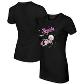 Kansas City Royals Tiny Turnip Women's Space Unicorn T-Shirt - Black - MLB on Sale