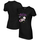Toronto Blue Jays Tiny Turnip Women's Space Unicorn T-Shirt - Black - MLB on Sale