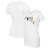 Baltimore Orioles Tiny Turnip Women's State Outline T-Shirt - White - MLB Online