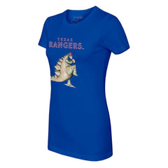 Texas Rangers Tiny Turnip Women's Stega T-Shirt - Royal - MLB Lifestyle