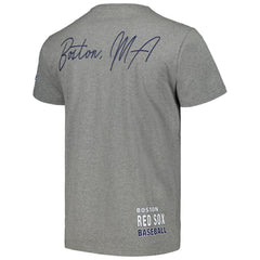 Boston Red Sox Mitchell & Ness Cooperstown Collection City Collection T-Shirt - Heather Gray - Mitchell & Ness Lifestyle