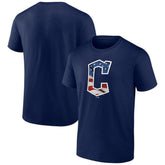 Cleveland Guardians Banner Wave Team T-Shirt - Navy - MLB Online