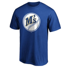 Seattle Mariners Cooperstown Collection Huntington Team T-Shirt - Royal - MLB Sale