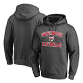Washington Nationals Heart & Soul Pullover Hoodie - Charcoal - MLB Lifestyle