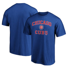 Chicago Cubs Heart & Soul Team Logo T-Shirt - Royal - MLB Discount