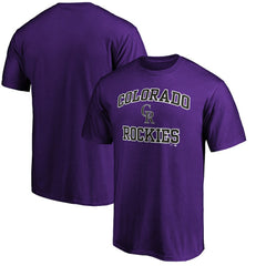 Colorado Rockies Heart & Soul T-Shirt - Purple - MLB Discount