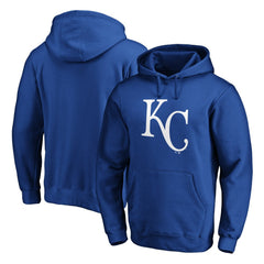 Kansas City Royals Official Team Logo Pullover Hoodie - Royal - MLB Lifestyle