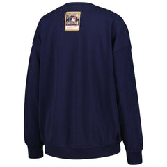 Boston Red Sox Mitchell & Ness Women's Logo Lt 2.0 Pullover Sweatshirt - Navy - Mitchell & Ness Lifestyle