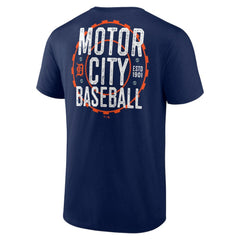 Detroit Tigers Bring It Motor City T-Shirt - Navy - MLB Online