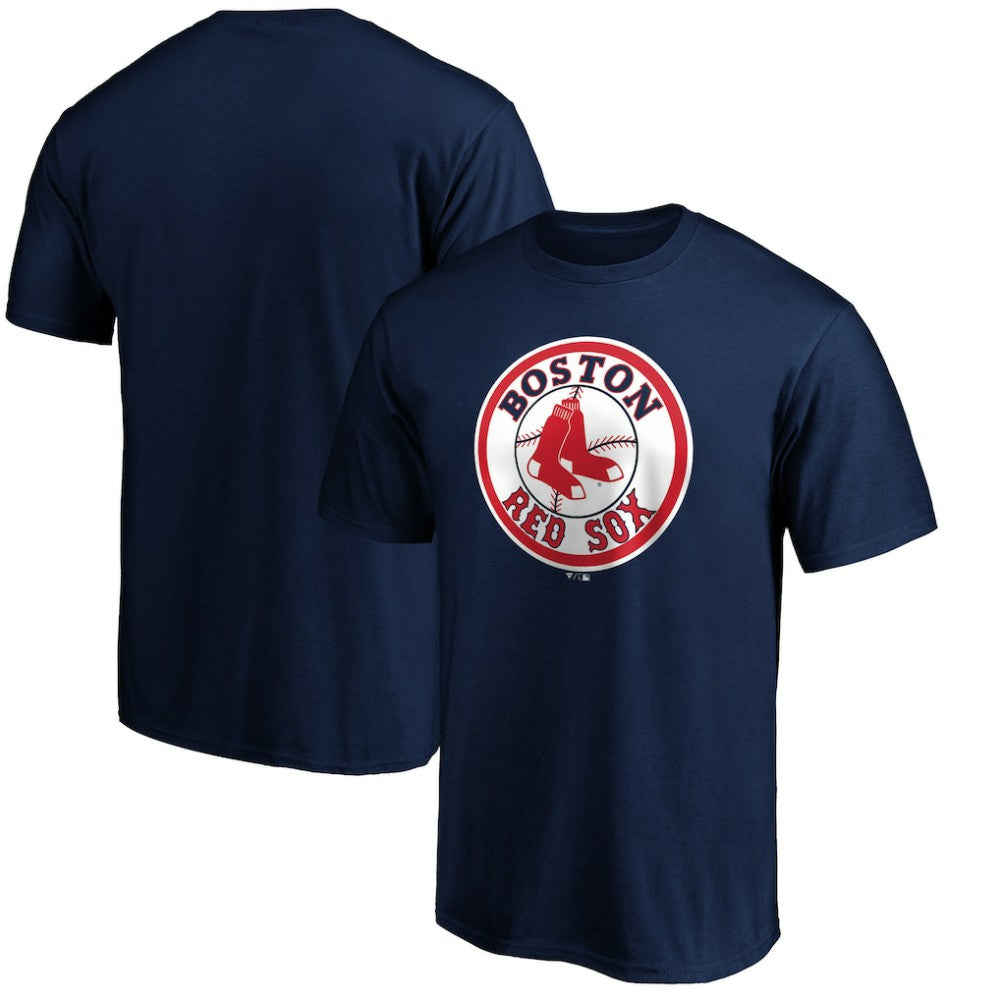 Boston Red Sox Cooperstown Collection Forbes Team Logo T-Shirt - Navy - MLB Online