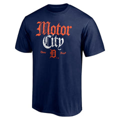 Detroit Tigers Motor City T-Shirt - Navy - MLB Discount