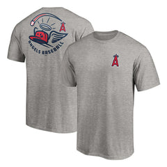 Los Angeles Angels Cappy T-Shirt - Heather Gray - MLB Discount