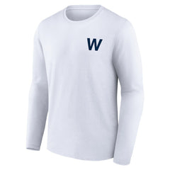 Chicago Cubs Fly the W Long Sleeve T-Shirt - White - MLB on Sale