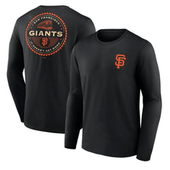 San Francisco Giants SF Seal Long Sleeve T-Shirt - Black - MLB Lifestyle
