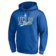 Los Angeles Dodgers Let's Go Los Doyers Pullover Hoodie - Royal - MLB Lifestyle