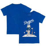 Los Angeles Dodgers Tiny Turnip Youth Astronaut T-Shirt - Royal - MLB Sale