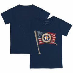 Houston Astros Tiny Turnip Youth Baseball Flag T-Shirt - Navy - MLB Online