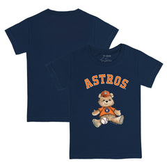 Houston Astros Tiny Turnip Youth Teddy Boy T-Shirt - Navy - MLB on Sale