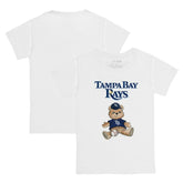 Tampa Bay Rays Tiny Turnip Youth Teddy Boy T-Shirt - White - MLB Online