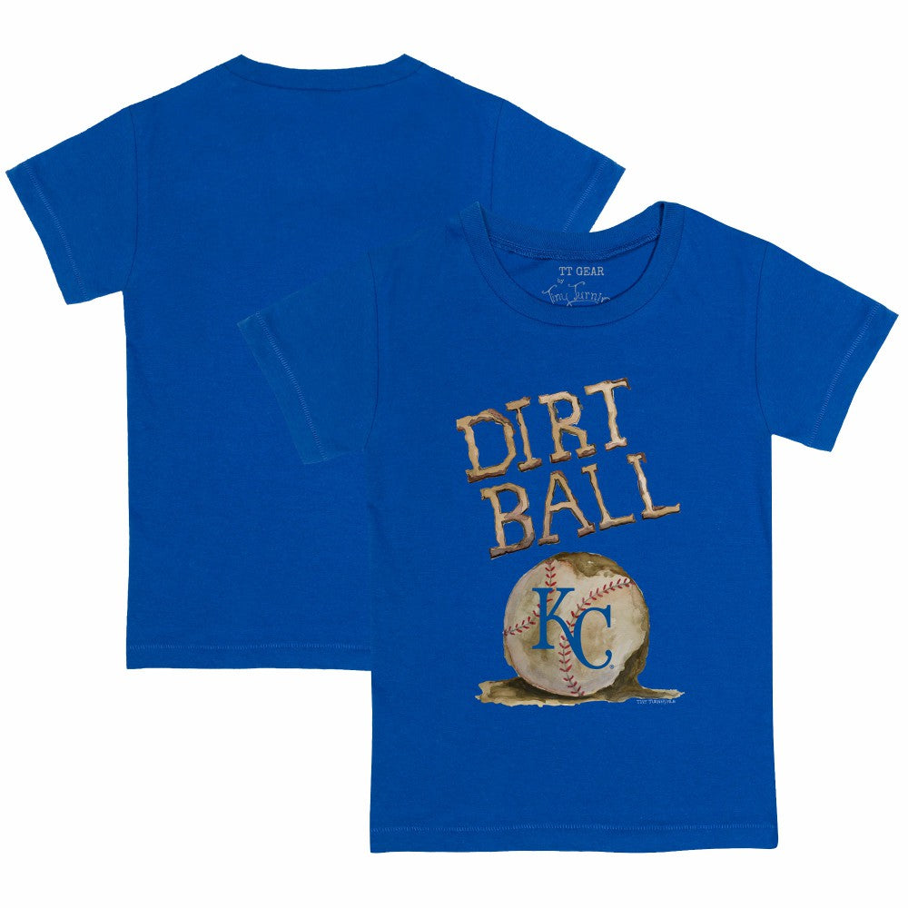 Kansas City Royals Tiny Turnip Youth Dirt Ball T-Shirt - Royal - MLB Online