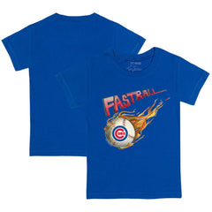 Chicago Cubs Tiny Turnip Youth Fastball T-Shirt - Royal - MLB on Sale