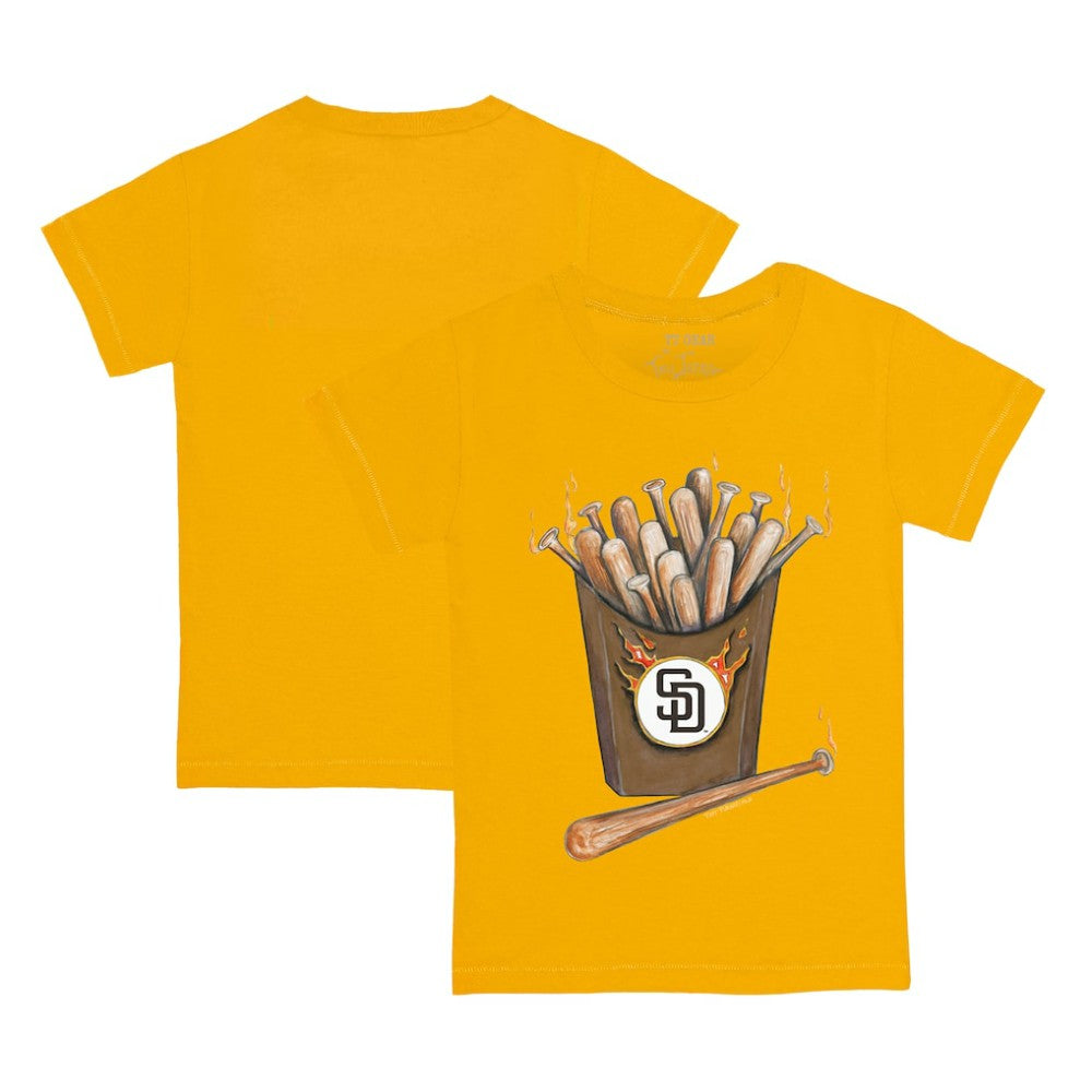 San Diego Padres Tiny Turnip Youth Hot Bats T-Shirt - Gold - MLB Online