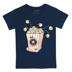 Houston Astros Tiny Turnip Youth Popcorn T-Shirt - Navy - MLB Sale