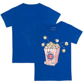 Chicago Cubs Tiny Turnip Youth Popcorn T-Shirt - Royal - MLB Sale