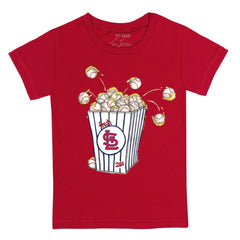 St. Louis Cardinals Tiny Turnip Youth Popcorn T-Shirt - Red - MLB on Sale