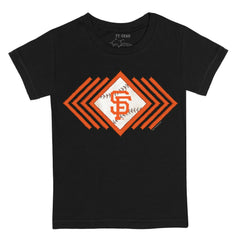 San Francisco Giants Tiny Turnip Youth Prism Arrows T-Shirt - Black - MLB Online