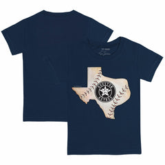 Houston Astros Tiny Turnip Youth State Outline T-Shirt - Navy - MLB Lifestyle