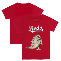 Cincinnati Reds Tiny Turnip Youth Stega T-Shirt - Red - MLB Discount