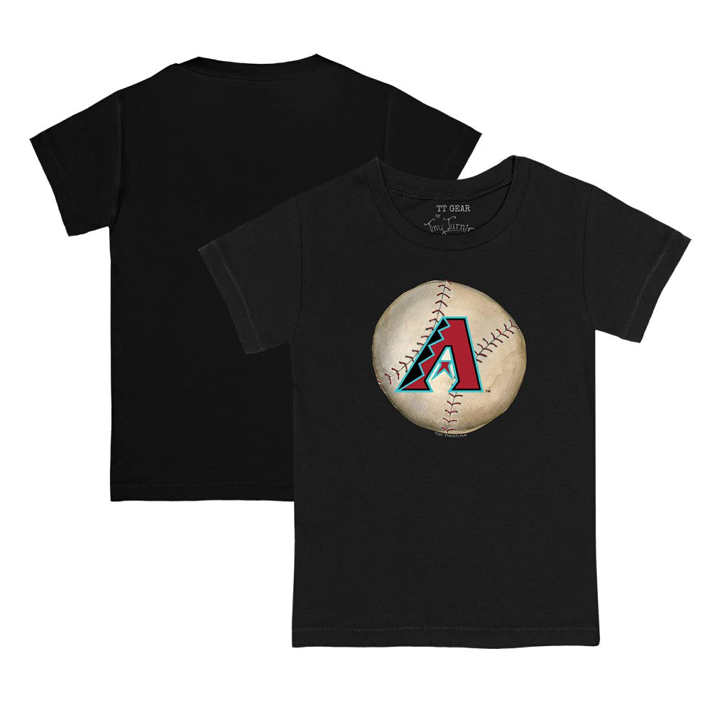 Arizona Diamondbacks Tiny Turnip Youth Stitched Baseball T-Shirt - Black - MLB Sale
