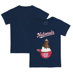 Washington Nationals Tiny Turnip Youth Sundae Helmet T-Shirt - Navy - MLB Online