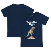 Tampa Bay Rays Tiny Turnip Youth TT Rex T-Shirt - Navy - MLB Discount