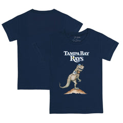 Tampa Bay Rays Tiny Turnip Youth TT Rex T-Shirt - Navy - MLB Discount