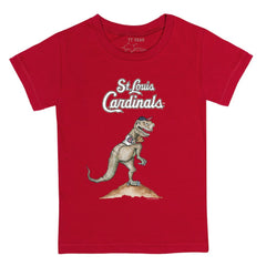 St. Louis Cardinals Tiny Turnip Youth TT Rex T-Shirt - Red - MLB Sale