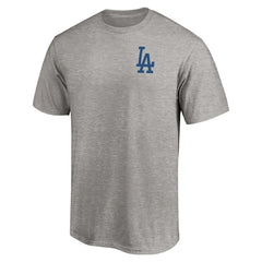 Los Angeles Dodgers Number One Dad T-Shirt - Heather Gray - MLB Sale