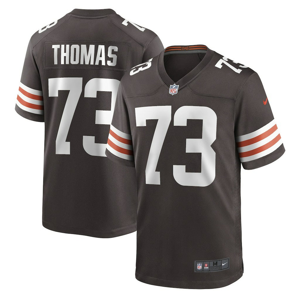 Nike Joe Thomas Cleveland Browns Retired Game Player Jersey Brown