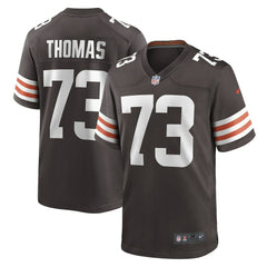 Nike Joe Thomas Cleveland Browns Retired Game Player Jersey Brown