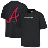 Atlanta Braves PLEASURES Ballpark T-Shirt - Black - MLB Online
